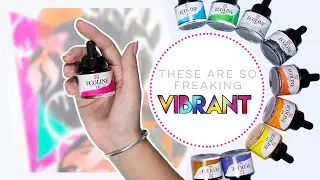 ECOLINE REVIEW - (Finally) Testing Out These Weird Watercolours