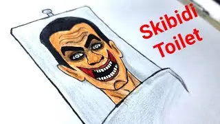 Drawing Skibidi Toilet | (Cartoon Drawing)