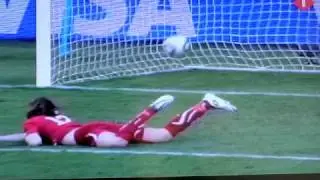 Vittek scores 1-0 Slovakia Italy 2010