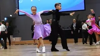 Arsenii Brovchin & Sofia Severin (MDA) - Juvénile 1 -  Children [Jive] GOC 2023 - Stuttgart