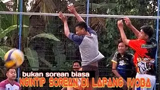 bukan sekedar voli sorean - voli anak kampung Baregbeg Lakbok