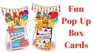 Fun Birthday Pop Up Box Card 