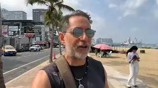 Live from Pattaya Thailand Walking Beach Road 🇹🇭