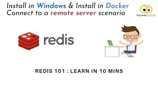 How to Install Redis on Windows 10 | Redis with docker | Remote Redis connection