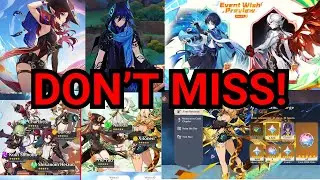 NEXT IMPORTANT DATES: Chaska and Ororon Announcements, 5.2 Banners and Events - Genshin Impact