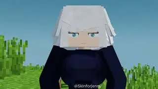 Minecraft Jenny Mod: Goju Skin Full Gameplay (No Blur) 💀 #jennymod #minecraftjennymod