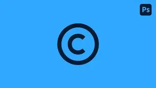 Add a COPYRIGHT SYMBOL in Adobe Photoshop