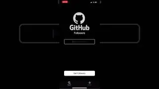 GitHub Followers Project