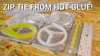 Working hot glue injection molding