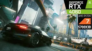 RTX 4060 + AMD Ryzen 7 5700X3D - Cyberpunk 2077 - Benchmark 1080p Ultra RT (multiple presets)