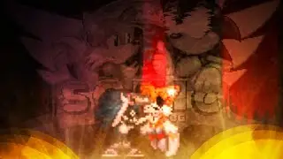 Две поломанные и глючные игры | Sonic.exe: Corruption Chaos + Sonic.erx rework