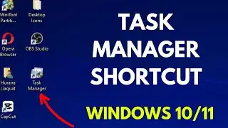 How to Create Task Manager Shortcut on Desktop in Windows 10/11 in 2024 [FULL GUIDE]