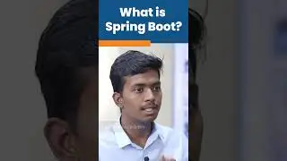 What is Spring Boot? | Java Interview Question | #shorts #kiransir #javaprogramming