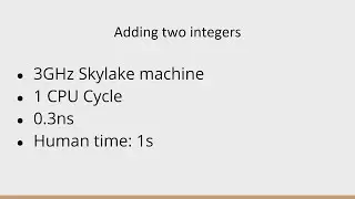 Lightning Talk: How Fast Are Computers (in Human Terms)? - Matt Godbolt - C++ on Sea 2023
