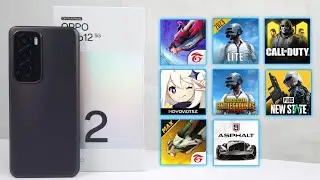 Oppo Reno 12 5G 8+ Games Test - PUBG/Asphalt Legends/New State/Call Of Duty/Free Fire - 12GB