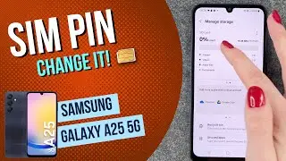 Samsung Galaxy A25 5G How to insert a SD card