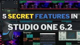 5 New Secret Features in Studio One 6.2