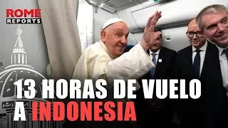🇮🇩 | Casi 13 horas de vuelo y un vivo intercambio de saludos con la prensa en el vuelo a Indonesia