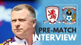 Mark Robins looks ahead to Wednesday night's clash with Middlesbrough | Press Conference