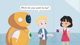 Let's Smile 4 Unit 8 Story - What do you want to be?