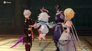 Having Fun with Kazuha #genshinimpact #kazuha