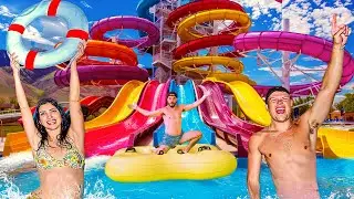 OVERNIGHT in $150,000,000 WATERPARK with NO RULES