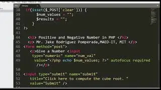 Positive and Negative Number in PHP