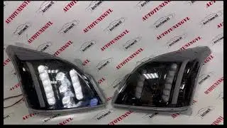 Тюнинг фары на PRADO 120