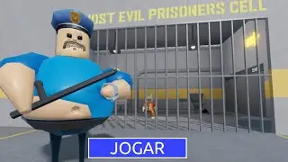 Como ESCAPAR da Prisão de Barry no Roblox - Gameplay Silenciosa e Completa!