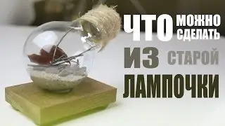 Что можно сделать из старой лампочки