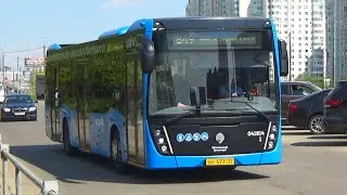 Автобус НеФАЗ-5299-40-52 с маршрутом №849 
