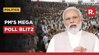 Karnataka: PM Modi Addresses Mega Rally In Belagavi Ahead Of Assembly Election