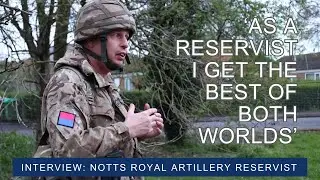 Transitioning from the Regulars and transferrable skills | Life as a Royal Artillery Army Reservist