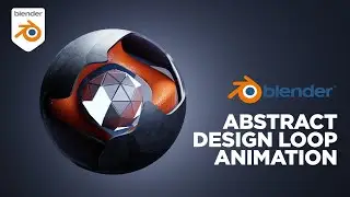 Blender - Abstract Design Loop animation in Blender 3.0 Tutorial