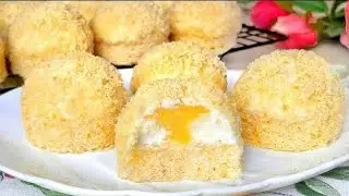 They disappear in 1 minute🍋 The dessert is a real treat. 👌Quick and easy recipe!