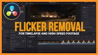 Flicker Removal for Timelapse, High Speed footage and live-action footage