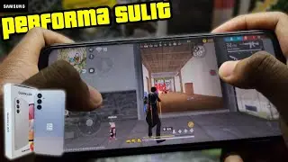 Samsung A14 LTE Ram 4GB Gameplay Test Free Fire || Handcam || Exynos 850 (8nm) || Li-Po 5000 mAh