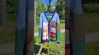 #одинтакойсвитер про дом и любовь ❤ иг @ninavinokurova #вязаниеспицами #вязаныйкардиган