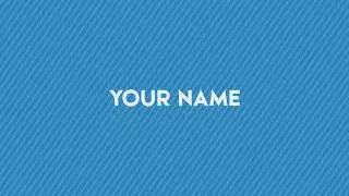 FREE 2D intro After Effects template NO COPYRIGHT INTRO HD