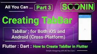 Flutter, Dart : Creating TabBar ? Cross-Platform Native Apps on iOS & Android (Swift, Kotlin, Dart )