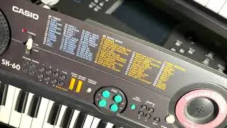 Casio SK-60 - vintage toy or great circuit bending sampletool?