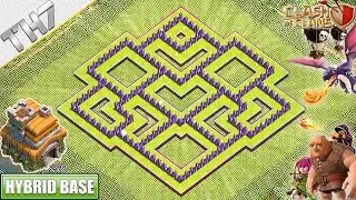 NEW BEST! TH7 HYBRID Base 2020 | TH7 Base with COPY LINK - Clash of Clans