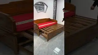 Удивительная деревянная кровать для сна, новые вир   
