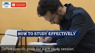 HOW TO STUDY EFFECTIVELY - ALPHA BETA TUTORIALS