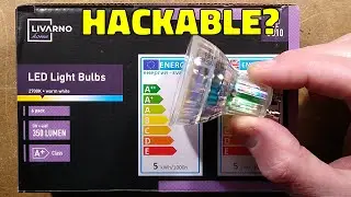 Can we hack a Livarno GU10 LED lamp?