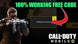 100% Working FREE Redemption Center Code Codm