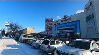 Костанай, (Кустанай) Идем в торговый центр Емшан и к домам проспект Абая 40 /1, 38, 36