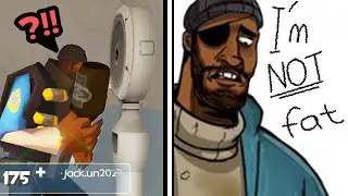 Demoman becomes self conscious about his weight
