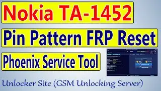 Nokia TA-1452 Pin Pattern FRP Lock Remove | Phoenix Service Tool