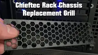 Chieftec UNC-310RS-B-OP 3U chassis front grill replacement